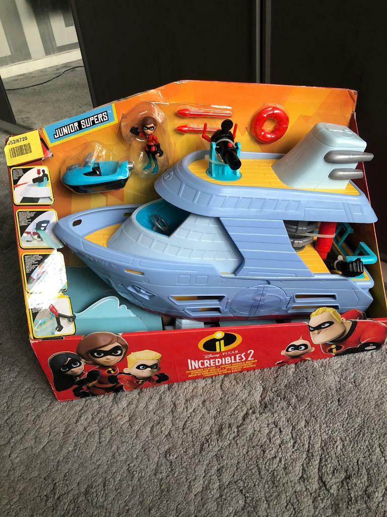 incredibles hydroliner playset